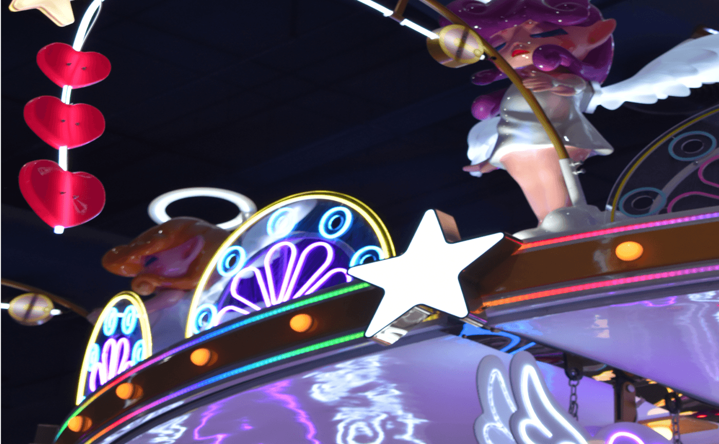 Family entertainment activities at Wanasa Land indoor amusement center