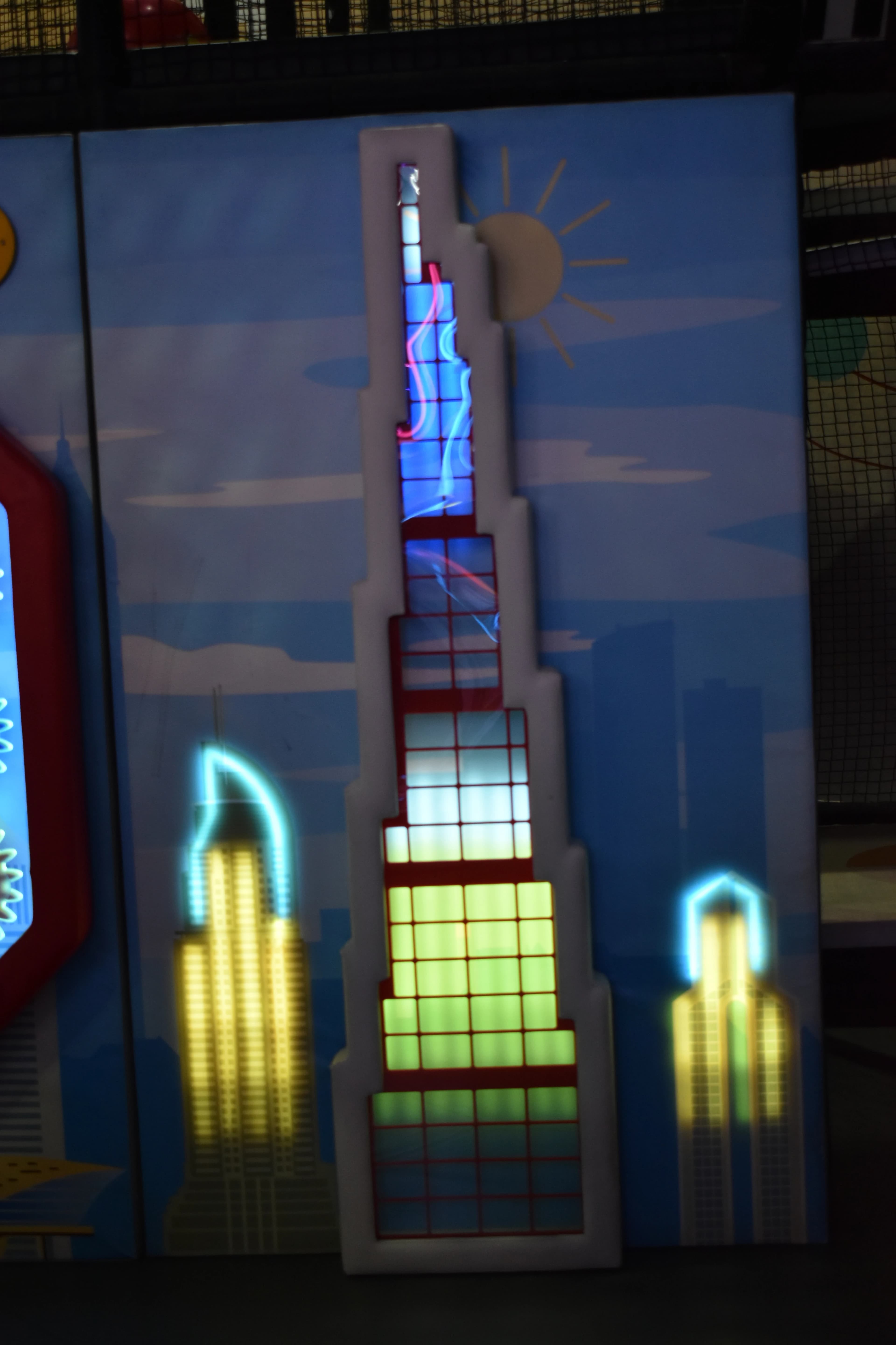 Digital Climbing Wall ride at Wanasa Land Abu Dhabi