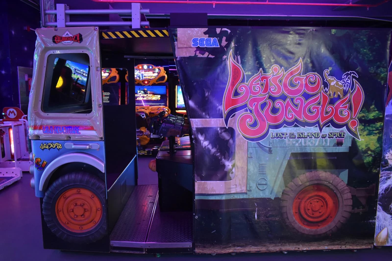 Let's Go Jungle ride at Wanasa Land Abu Dhabi