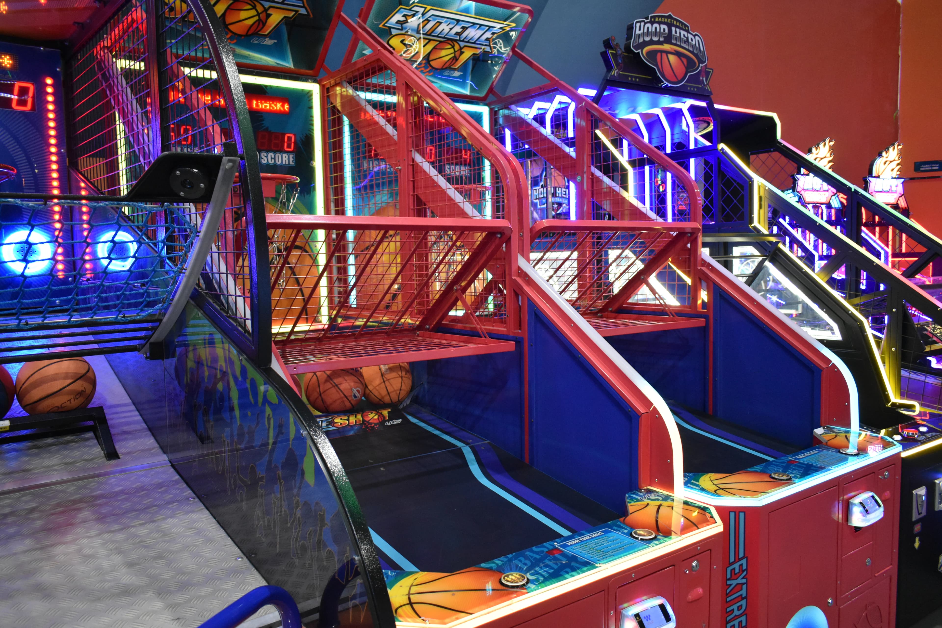 Magic Basketball ride at Wanasa Land Abu Dhabi