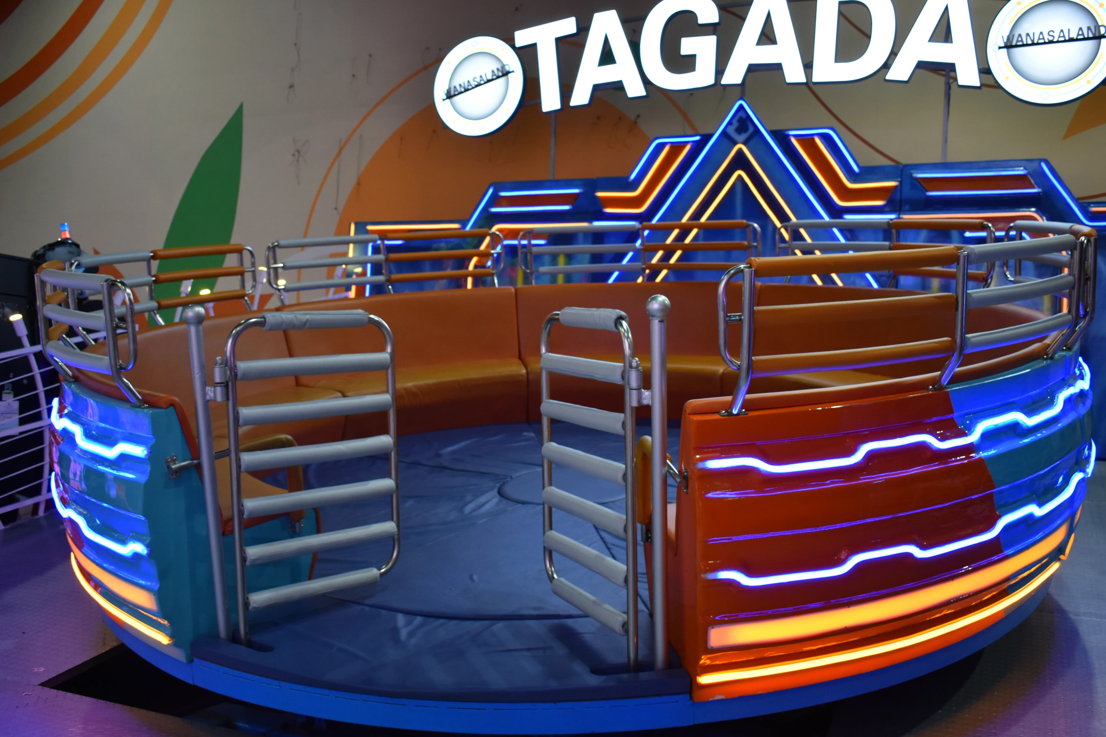 Tagada attraction at Wanasa Land Abu Dhabi
