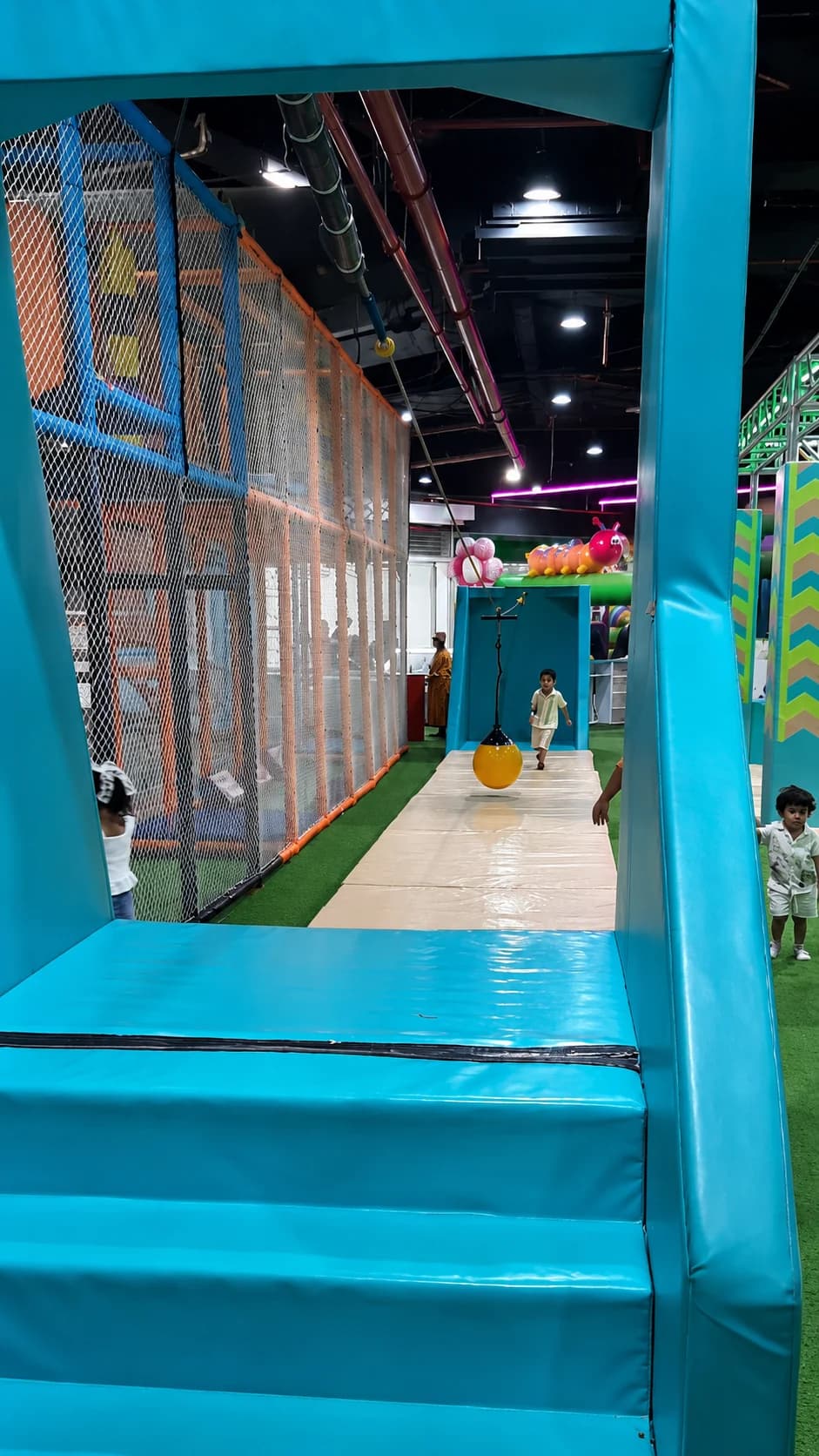 Zip Line ride at Wanasa Land Abu Dhabi