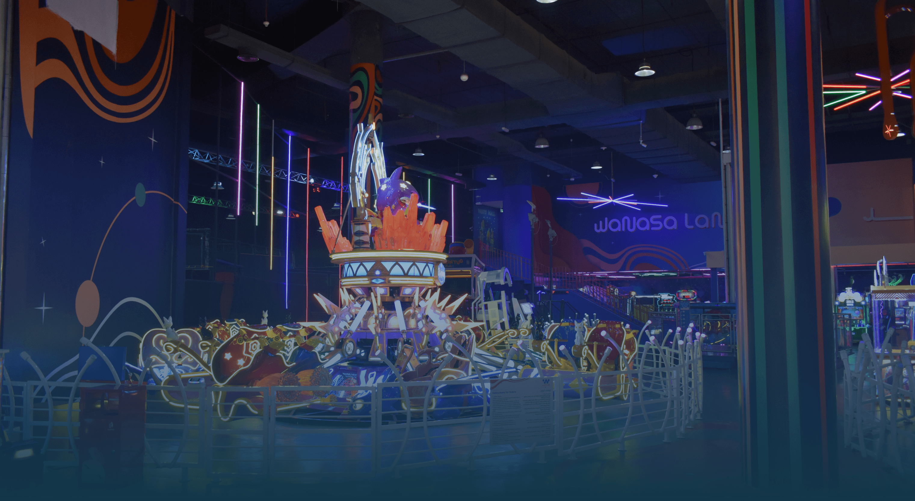 Wanasa Land indoor family entertainment center in Abu Dhabi