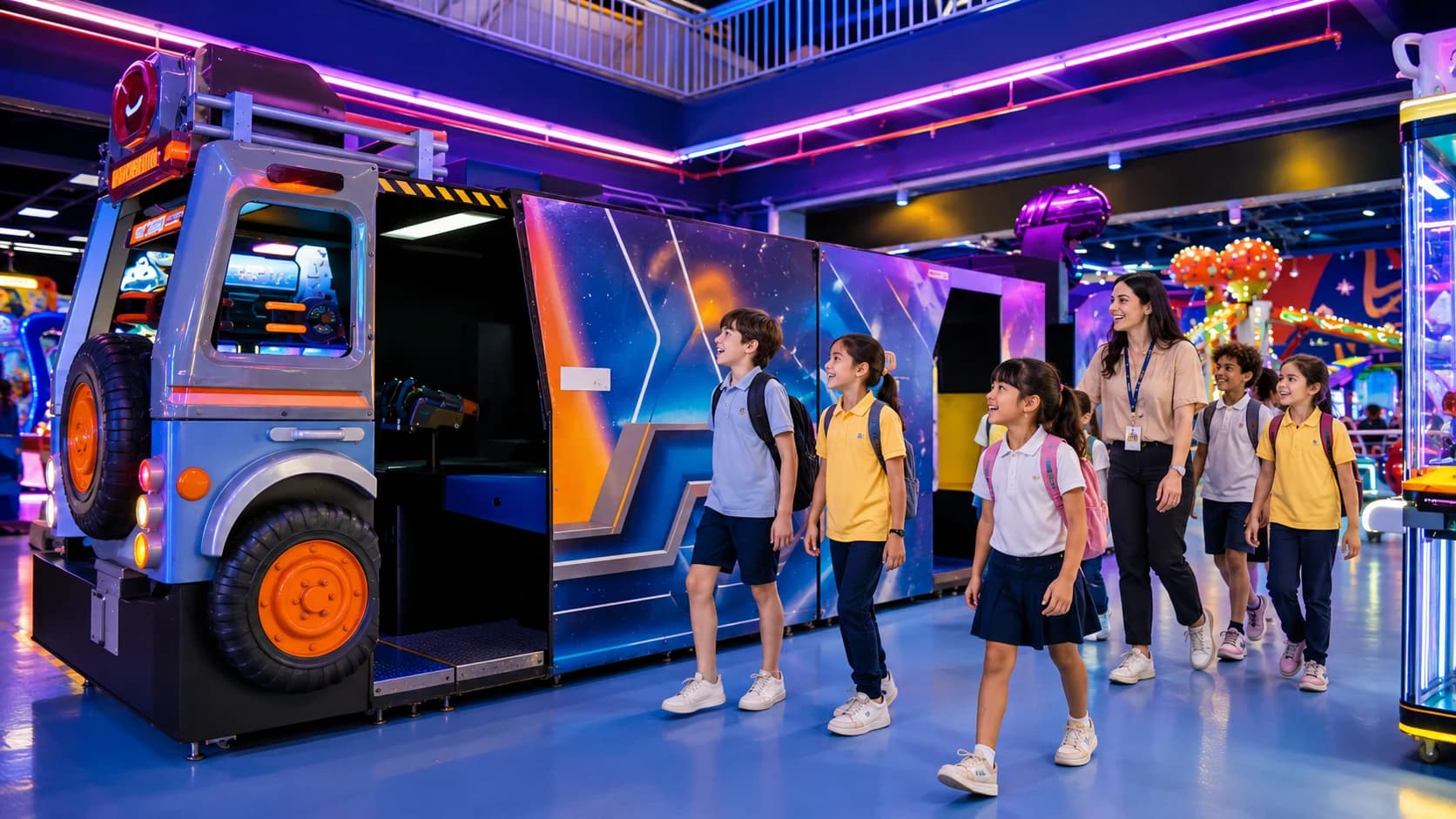 School Trip Venue in Abu Dhabi, Wanasa Land Entertainment