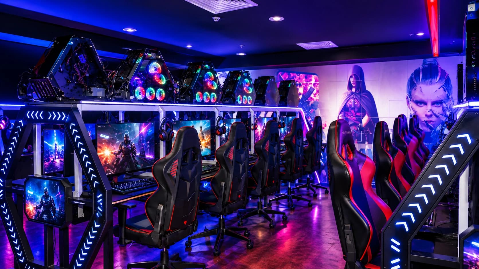 PC Gaming & Arcade Fun at Wanasa Land Entertainment