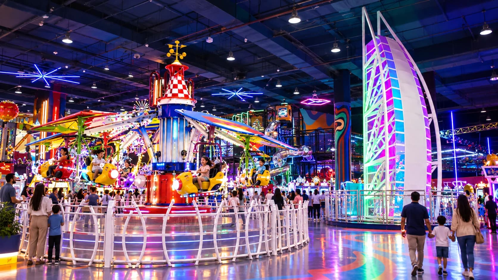 Magic Bikes and Burj Al Arab Rides: Wanasa Land Entertainment